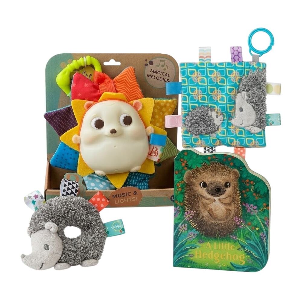 Ultimate "Little Hedgehog" 4-Piece Sensory Gift Set - Brand New Never Used